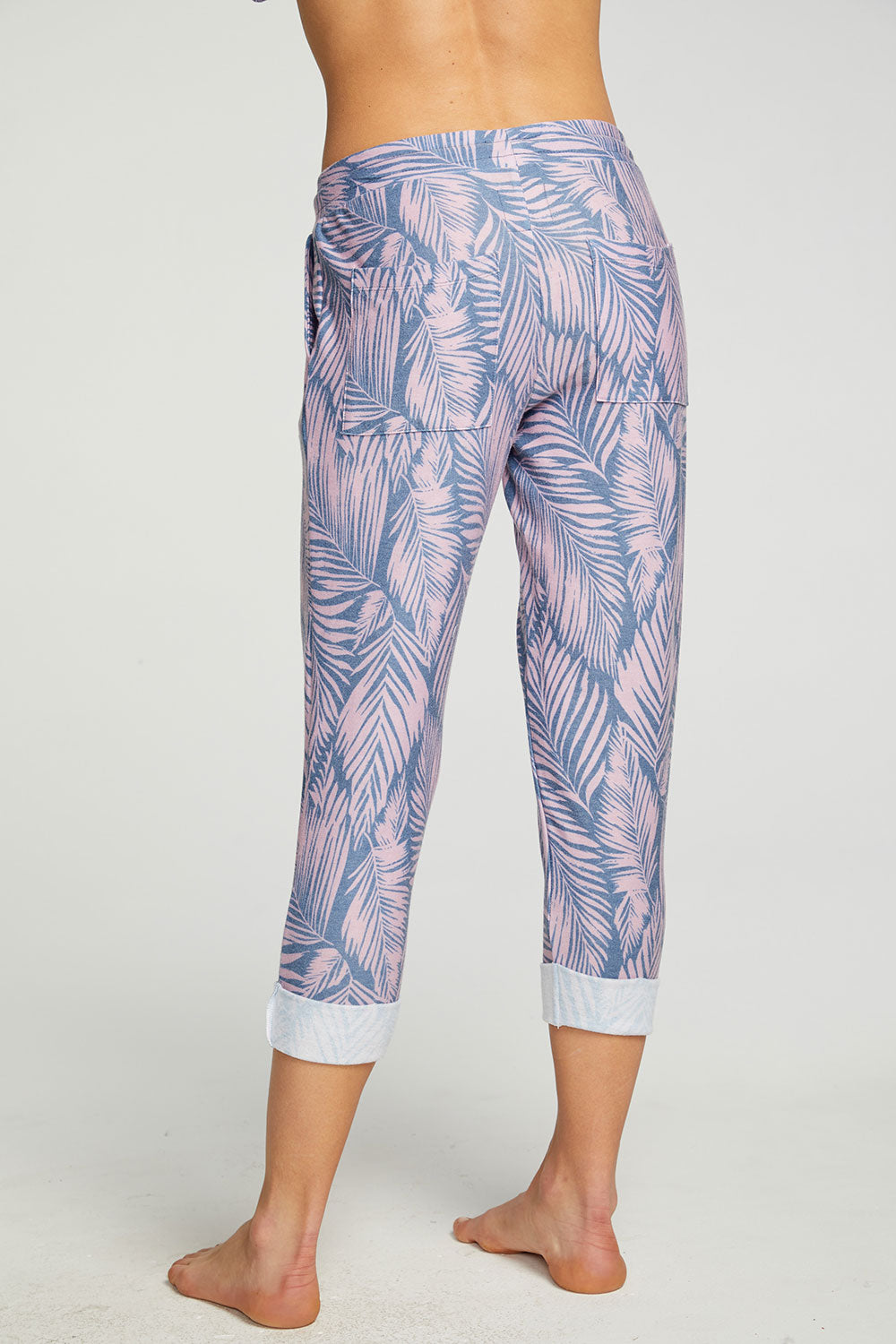rPET Cozy Knit Cropped Roll Hem Jogger WOMENS - chaserbrand