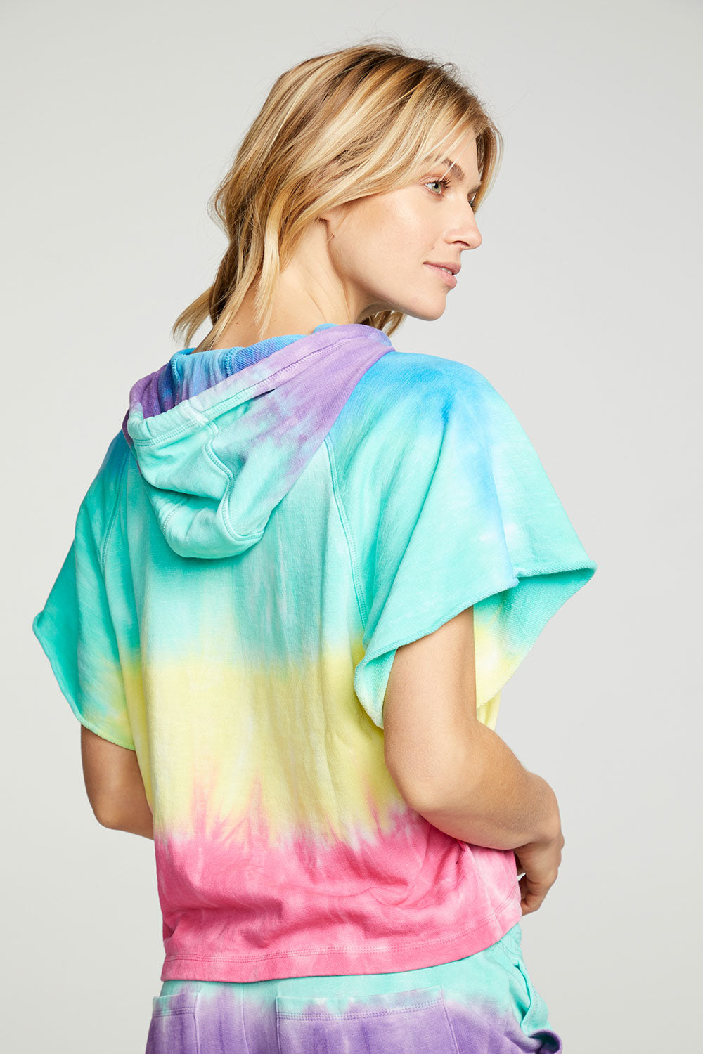 Slub French Terry Angel Sleeve Raglan Pullover Hoodie WOMENS - chaserbrand