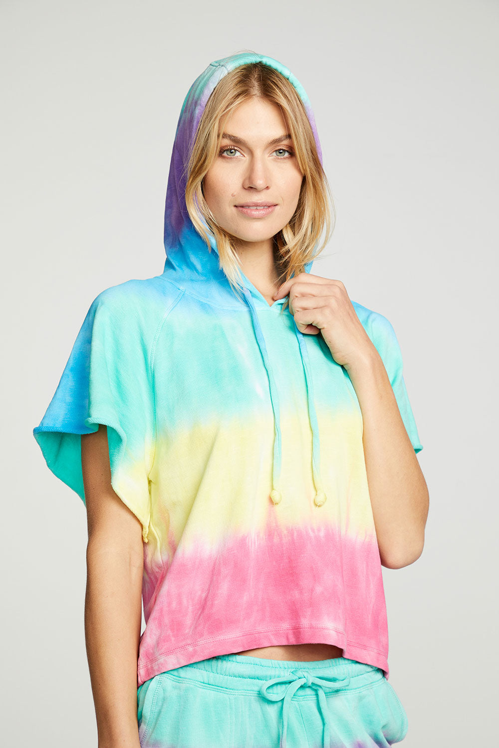 Slub French Terry Angel Sleeve Raglan Pullover Hoodie WOMENS - chaserbrand