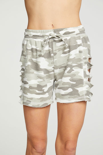 Cashmere Fleece Vented Shorts WOMENS - chaserbrand