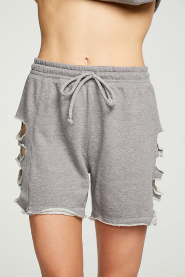 Cashmere Fleece Vented Shorts WOMENS - chaserbrand