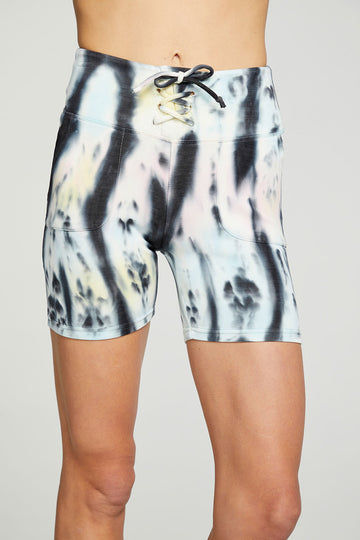 Lounge Knit Lace-up Bike Shorts WOMENS - chaserbrand