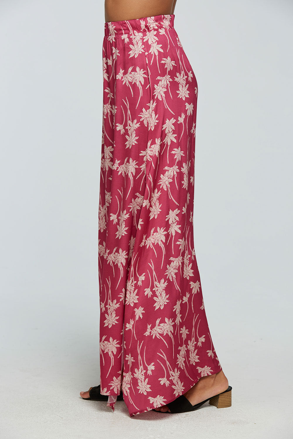 Stretch Silky Basics Side Slit Maxi Skirt WOMENS - chaserbrand