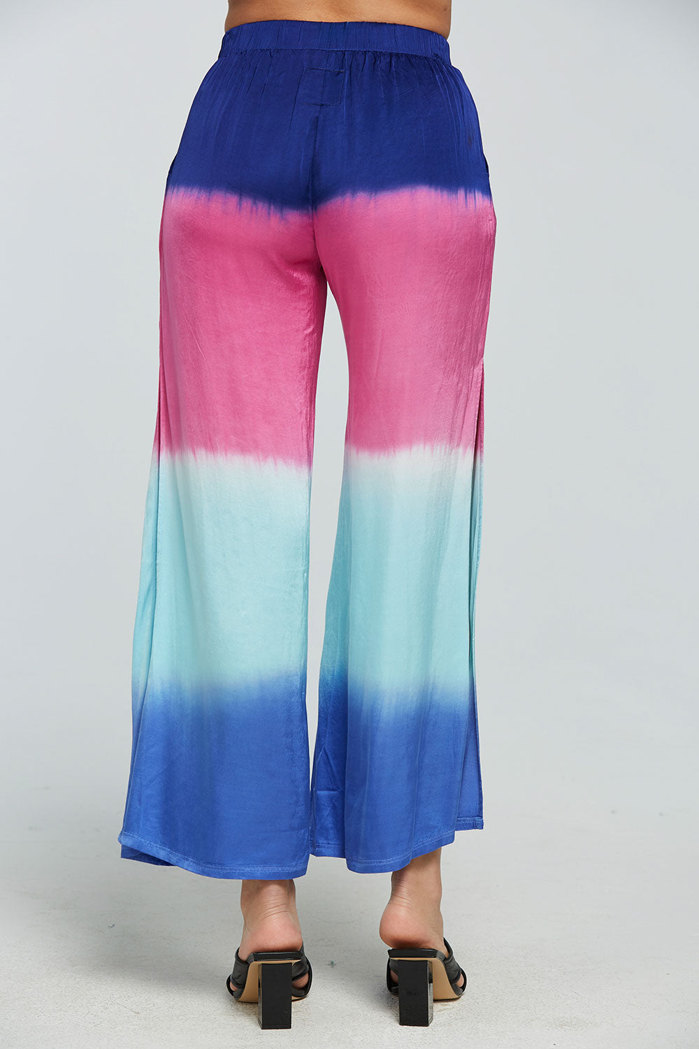 Stretch Silky Basics Side Slit Wide Leg Pant WOMENS - chaserbrand