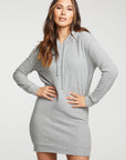 rPET Bliss Knit Long Sleeve Hooded Dress WOMENS - chaserbrand