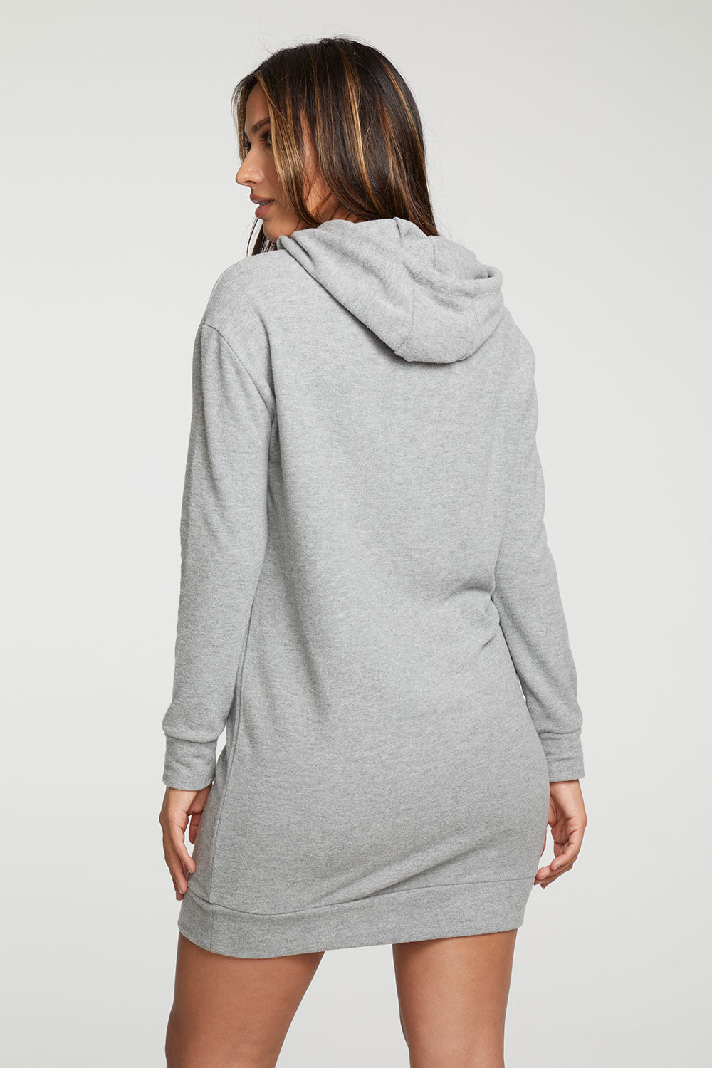 rPET Bliss Knit Long Sleeve Hooded Dress WOMENS - chaserbrand