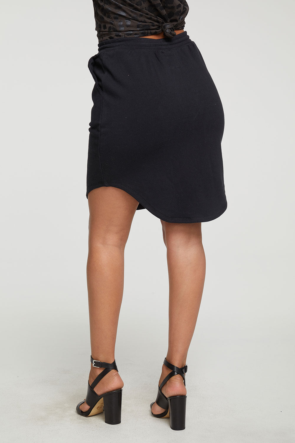 Cotton Fleece Shirttail Skirt WOMENS - chaserbrand