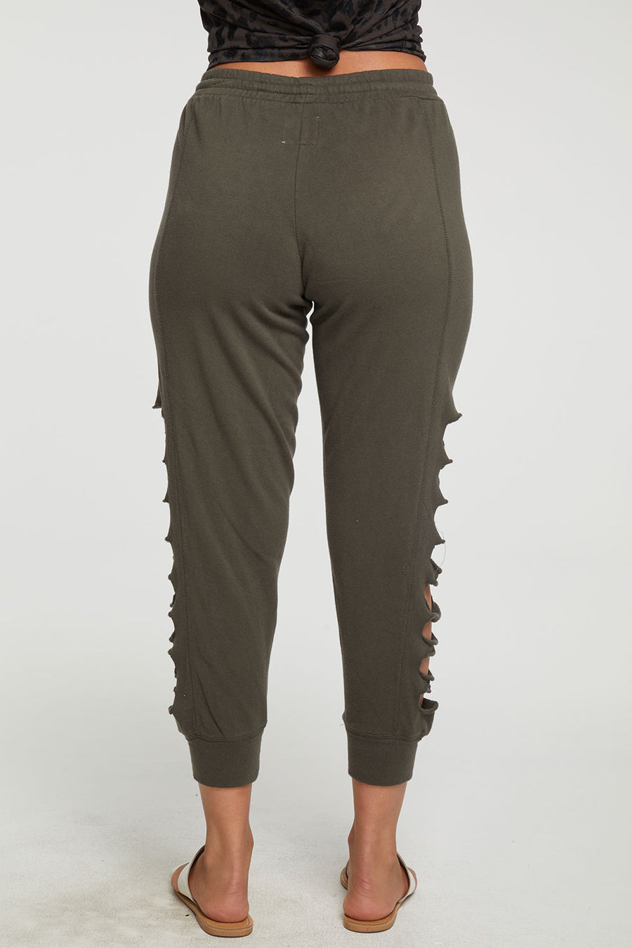 Cotton Fleece Vented Joggers WOMENS - chaserbrand