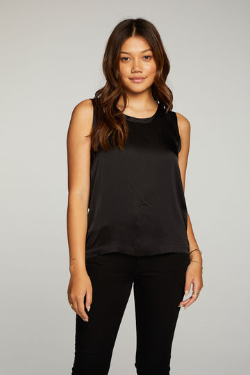 Stretch Silky Basics Muscle Tank WOMENS - chaserbrand
