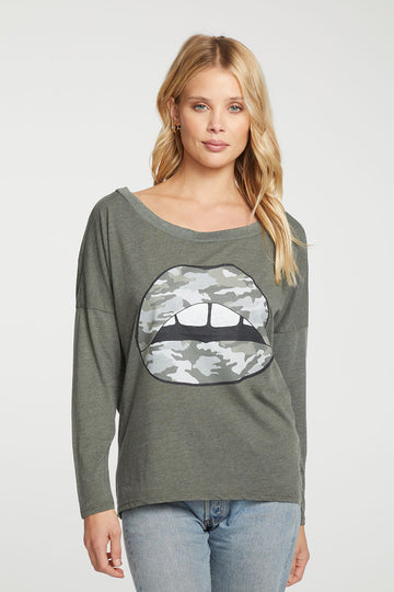Camo Lips WOMENS - chaserbrand
