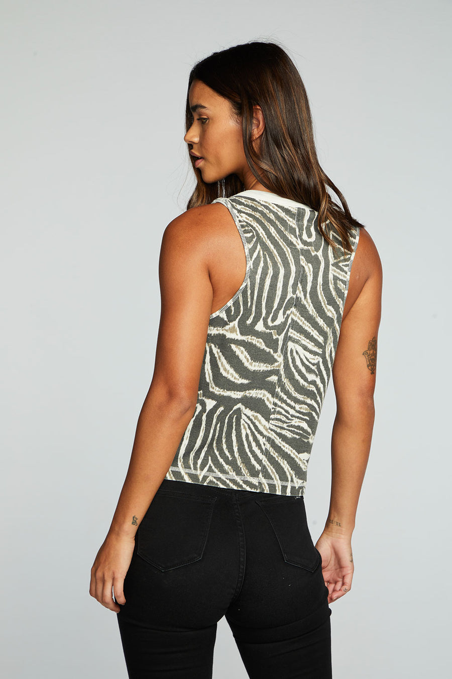 Recycled Vintage Rib Deep Armhole Muscle Tank WOMENS chaserbrand