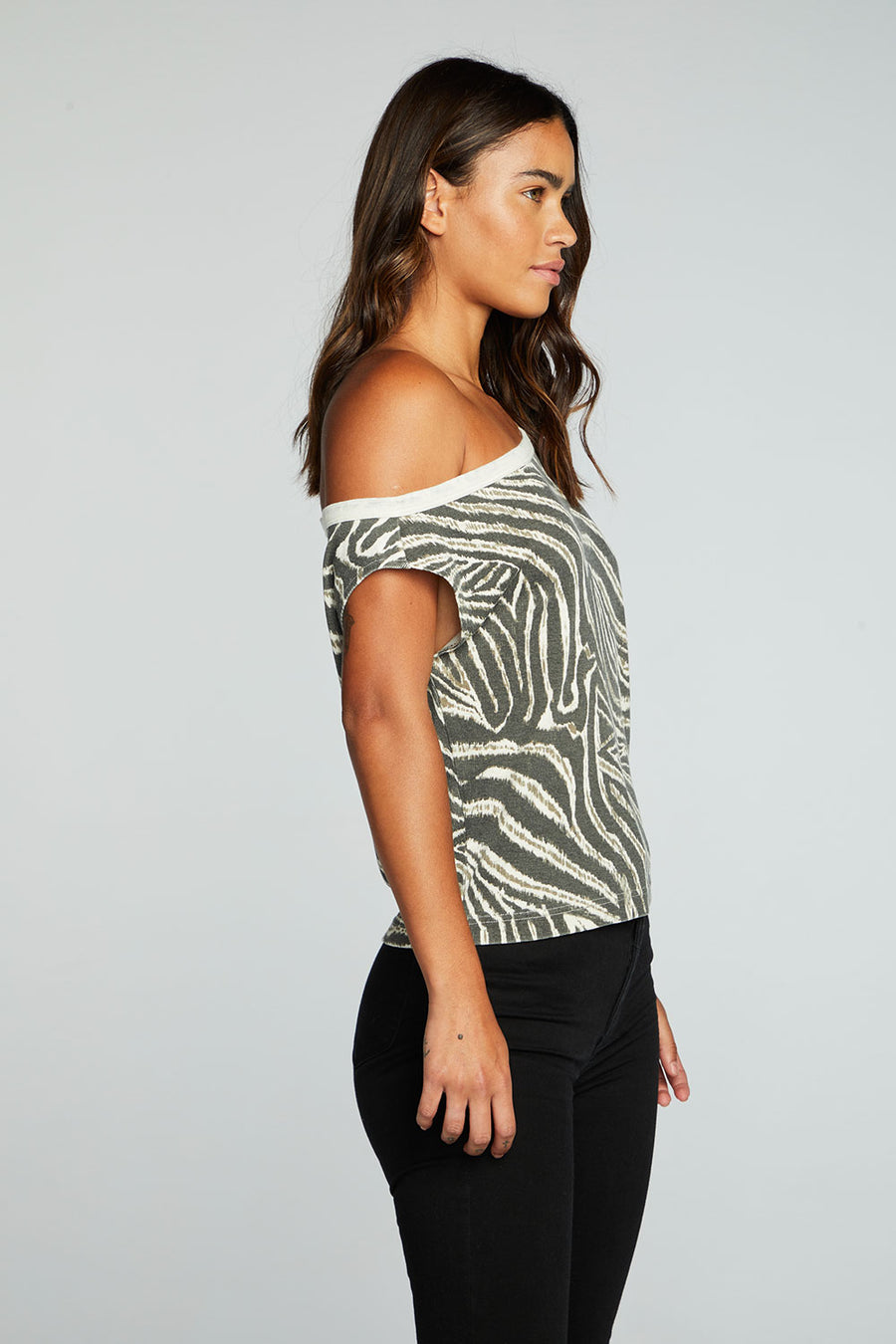 Vintage off the shoulder shirt 2025