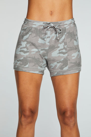 Recycled Cozy Knit Pintuck Easy Shorts WOMENS chaserbrand