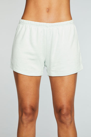Slub French Terry Shirred Easy Shorts With Side Slits WOMENS chaserbrand