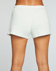 Slub French Terry Shirred Easy Shorts With Side Slits WOMENS chaserbrand