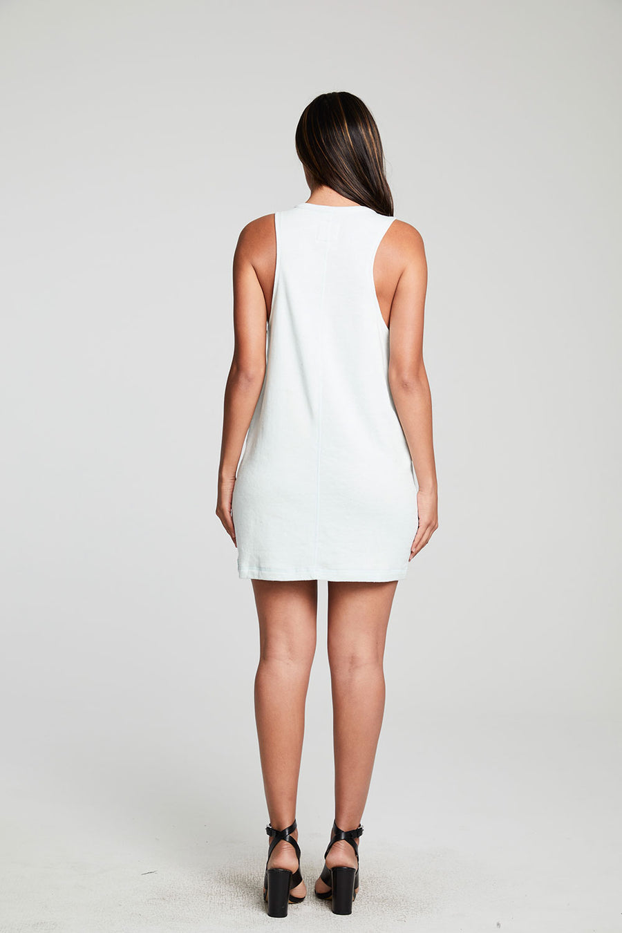 Slub French Terry Deep Armhole Muscle Tank Dress WOMENS chaserbrand