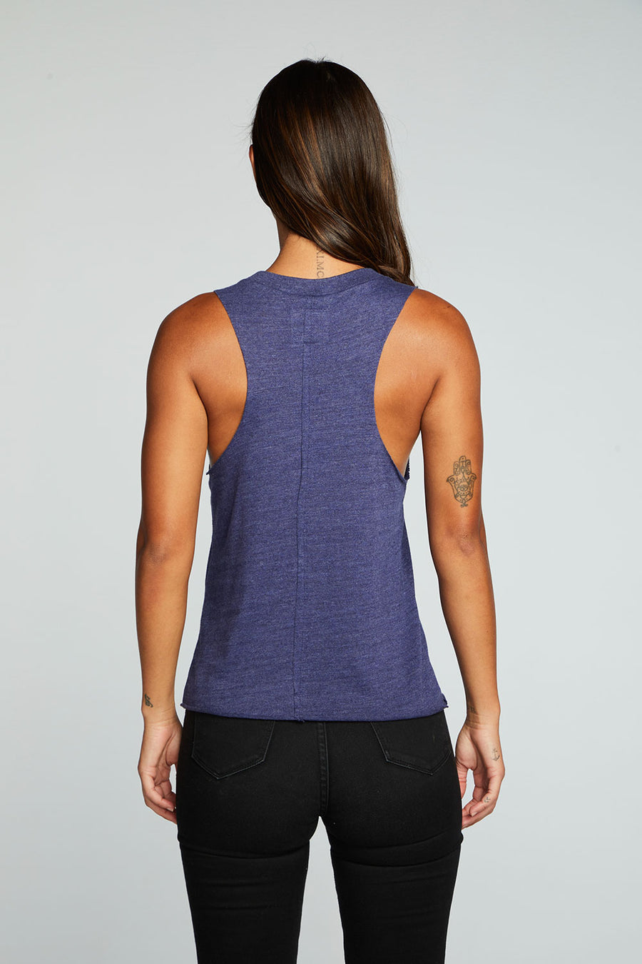 Triblend Jersey V Neck Deep Armhole Muscle Tank WOMENS chaserbrand