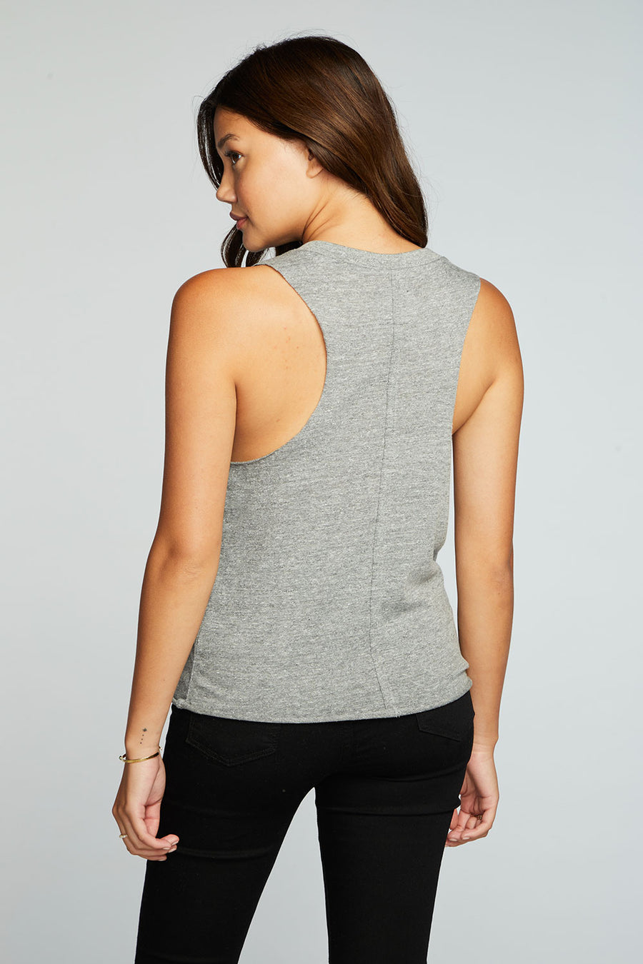 Triblend Jersey V Neck Deep Armhole Muscle Tank WOMENS chaserbrand