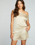 Stretch Silky Basics Off The Shoulder Sleeveless Top WOMENS chaserbrand