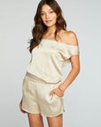Stretch Silky Basics Off The Shoulder Sleeveless Top WOMENS chaserbrand