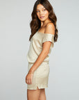 Stretch Silky Basics Off The Shoulder Sleeveless Top WOMENS chaserbrand