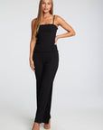 Recycled Cozy Rib Side Slit Beach Pants WOMENS chaserbrand