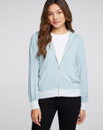 Coastal Cloth Zip Up Hoodie Jacket WOMENS chaserbrand