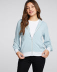 Coastal Cloth Zip Up Hoodie Jacket WOMENS chaserbrand
