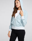 Coastal Cloth Zip Up Hoodie Jacket WOMENS chaserbrand