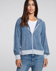 Coastal Cloth Zip Up Hoodie Jacket WOMENS chaserbrand