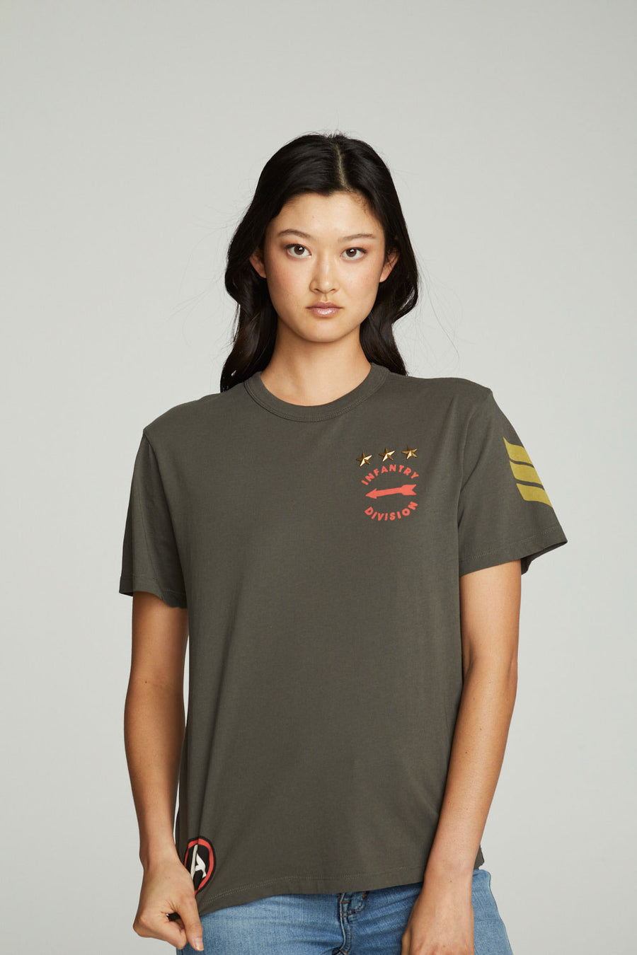 Infantry Division Crew Tee WOMENS chaserbrand
