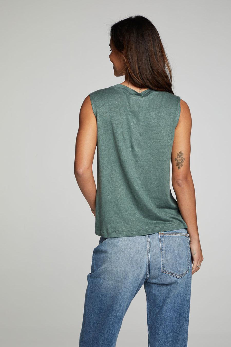 Henley Muscle Tank WOMENS chaserbrand