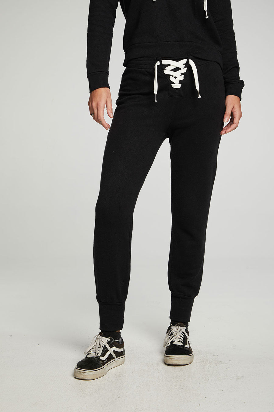 Lace Up Cuffed Jogger WOMENS chaserbrand