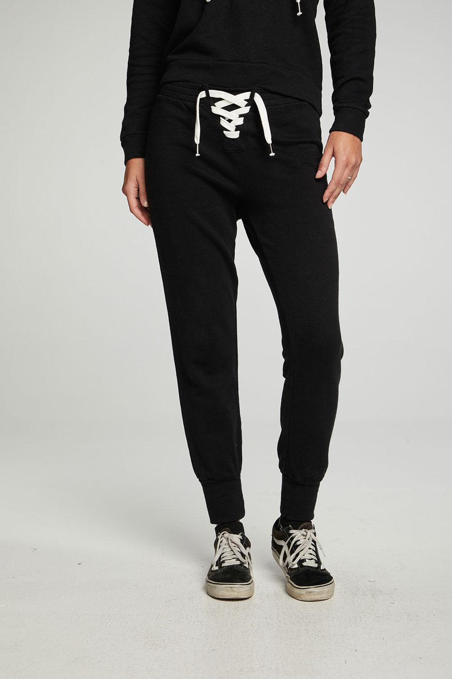 Lace Up Cuffed Jogger WOMENS chaserbrand