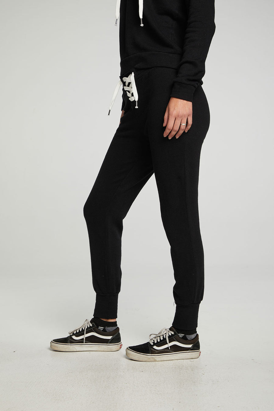 Lace Up Cuffed Jogger WOMENS chaserbrand