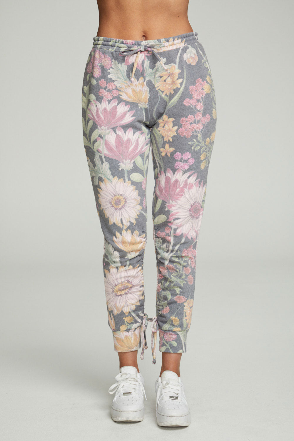 Drawstring Shirred Cuffed Slim Jogger WOMENS chaserbrand