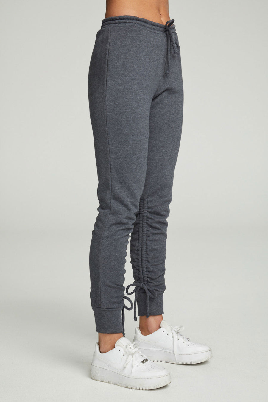 Drawstring Shirred Cuffed Slim Jogger WOMENS chaserbrand
