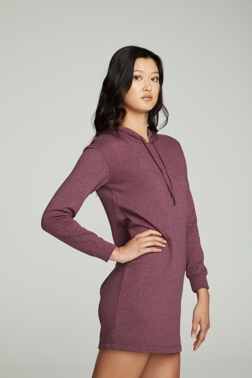 Long Sleeve Hoodie Dress WOMENS chaserbrand