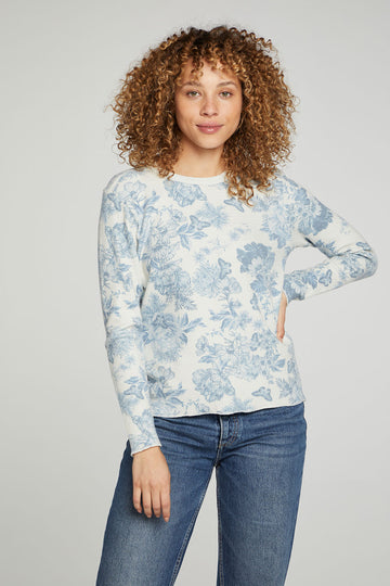 Long Sleeve Crew Neck Tee WOMENS chaserbrand