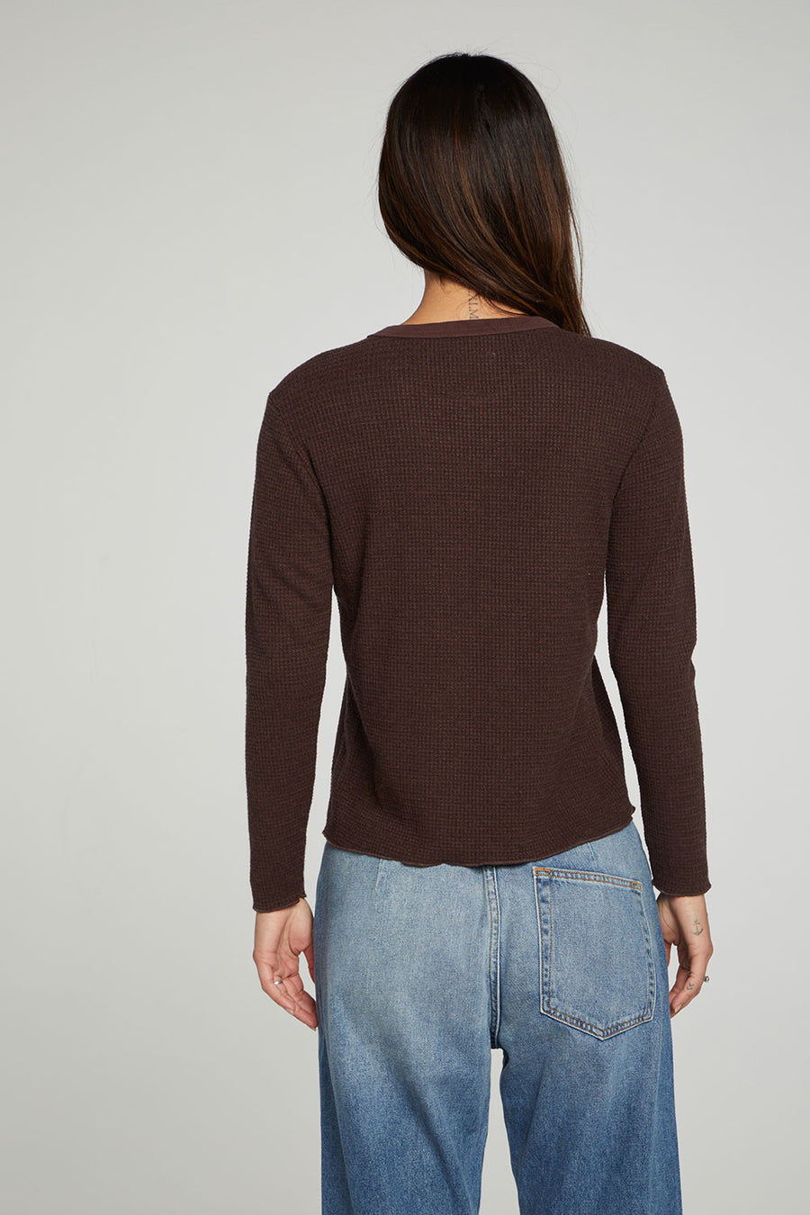 Long Sleeve Crew Neck Tee WOMENS chaserbrand
