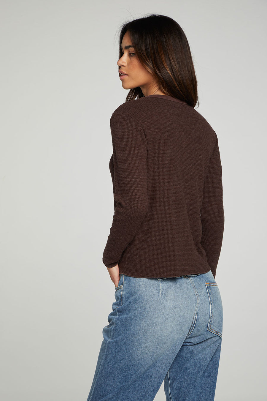 Long Sleeve Crew Neck Tee WOMENS chaserbrand