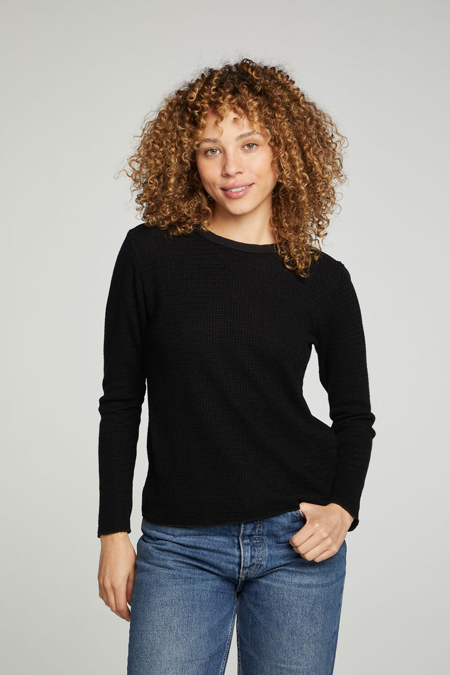 Long Sleeve Crew Neck Tee WOMENS chaserbrand