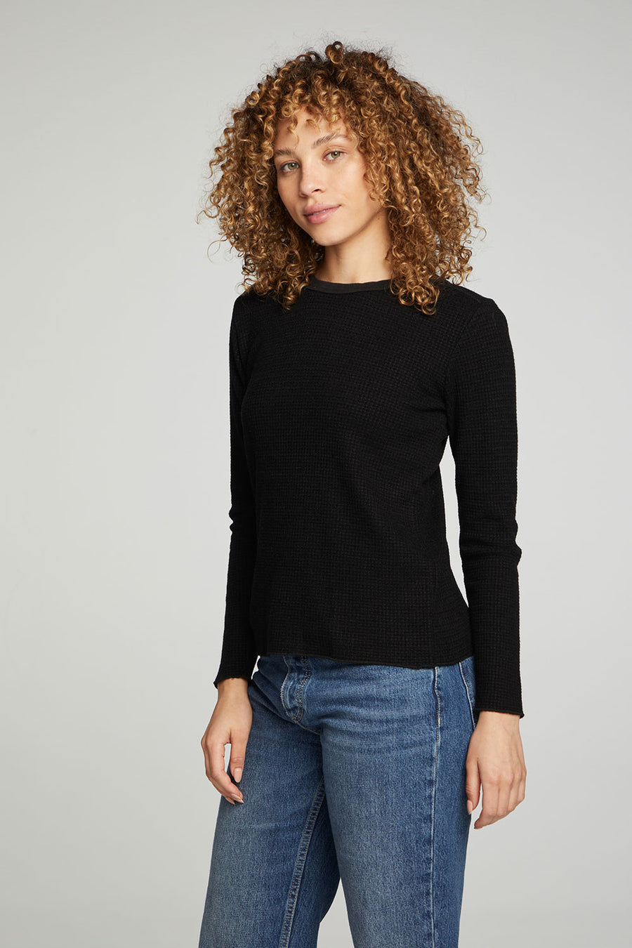 Long Sleeve Crew Neck Tee WOMENS chaserbrand