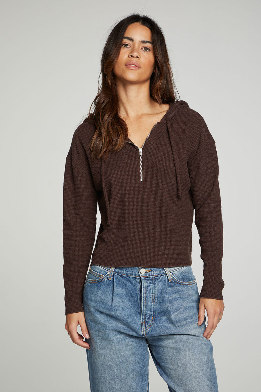 Semi on sale cropped hoodie