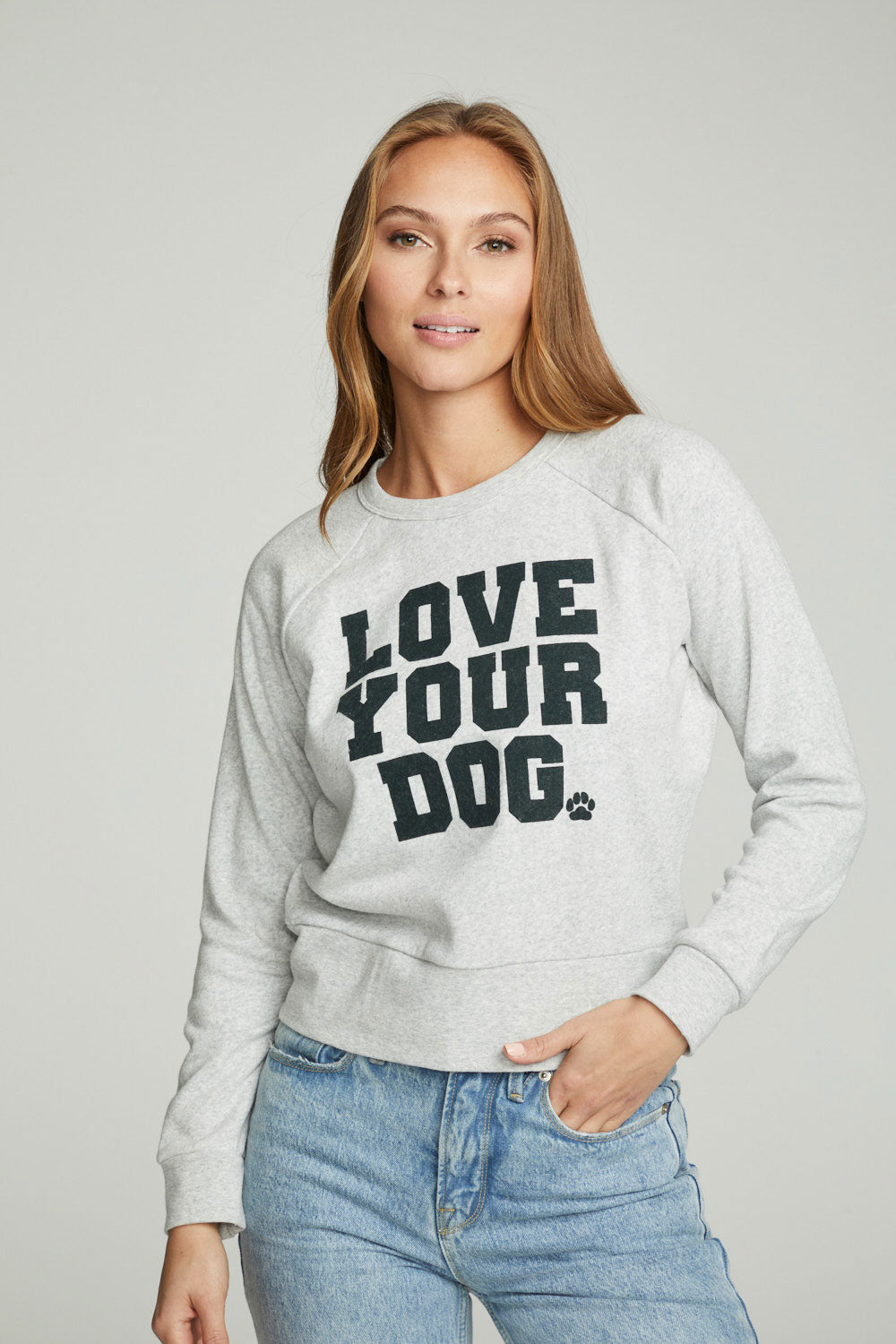 &quot;Love Your Dog&quot; Charity Sweatshirt WOMENS chaserbrand