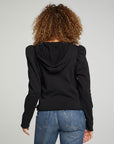 Puff Sleeve Cropped Hoodie WOMENS chaserbrand