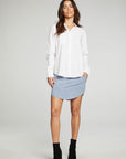 Button Down Long Sleeve Shirt WOMENS chaserbrand