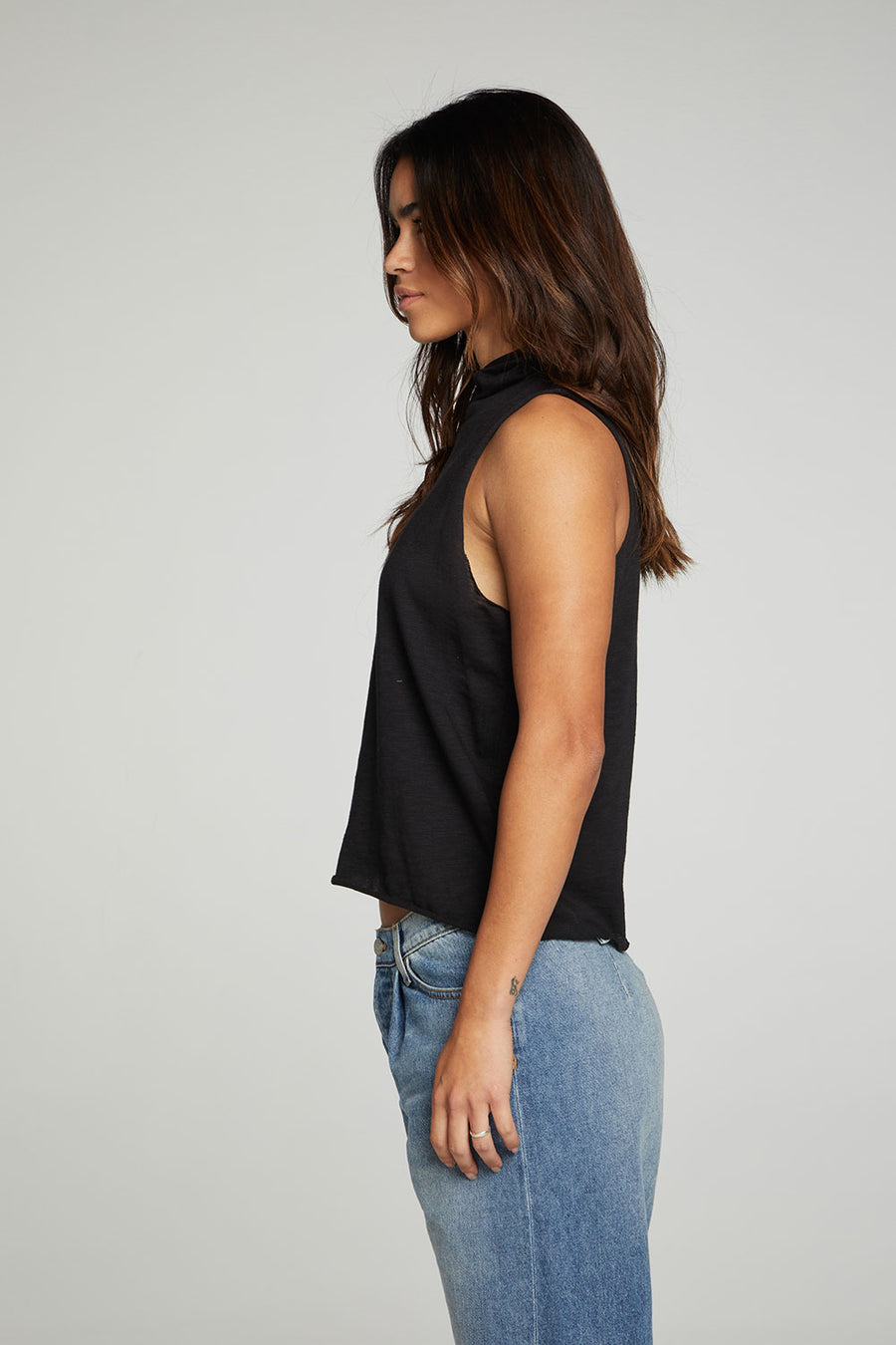 Turtle Neck Muscle Tank WOMENS chaserbrand