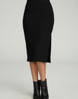 Pencil Skirt With Side Slit WOMENS chaserbrand