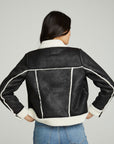 Shearling Trucker Jacket WOMENS chaserbrand